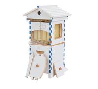 Self-Flow Beehive Starter Set, Complete Frame Beehive With Observation Window And Carpenter's For Garden Pollinators And Beginners In Beekeeping