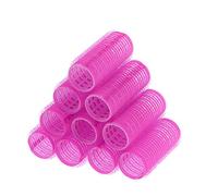 Self Grip Hair Rollers 8 Size Set Sticky Cling Curlers 20-48mm for Waves Volume No Heat Damage