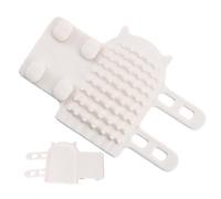 Self Groomer - Cat Massager | Short Haired, Adjustable Angle Silicone Wall Groomer for Massage, Portable Massage Brush for Dogs, Kittens, Puppies, Gra