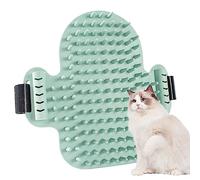 Self-Grooming Massage Combs for Cats | Cat Corner Scratcher - Portable Wall Grooming with Catnip, Grooming Brush and Scratching Device for Grooming and Scratching and Medium Pets Luckxing