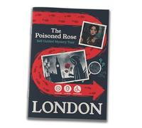 Self-Guided Murder Mystery Walking Tour - The Poisoned Rose (London Edition) Solve Clues, Explore Landmarks, Outdoor Detective Game for Adults, Couples, and Families