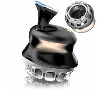 Self Haircut Kit for Men - IPX6 Waterproof Rechargeable DIY Cut System Head Trimmer Cutter Machine with Sideburns Tool for Man, Simple Hair Cutting for Males Gradual Short Hair (Black)