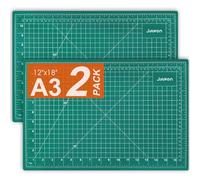 Self Healing Sewing Mat, 12inch x 18inch Rotary Cutting Mat Double Sided 5-Ply Craft Cutting Board for Sewing Crafts Hobby Fabric Precision Scrapbooking Project
