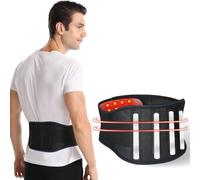 Self-Heating Back Brace Thermal Magnetic Therapy Lumbar rt Belt Men Women Lower Back Brace Adjustable Tummy Control Belt Waist Trainer For Waist And Abdominal Heating