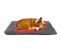 Self-Heating Cat Bed - Fleece 61x45cm | Washable Self-Warming Pet Pad with Anti-Slip Bottom, Waterproof, Indoor Lounging, Outdoor Camping, Travel Hiking | Dog, Kitten, Puppy Use