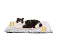 Self-Heating Cat Bed - Waterproof Thermal Pet Bed - Car Bed for Dogs with Thermal Blanket - Calm Sleep Rest Winter Cold Interior East