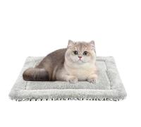 Self Heating Cat Mat - Insulated Thermal Blanket, Washable Fabric Pad, No Electricity Needed Folding Style Mat | Comfortable Heating Pad for Ani