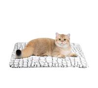 Self-Heating Dog Mat - Indoor Pet Bed, Heat Reflective, Removable Fabric Cover, Compact Design, Silent Fleece Sleeping Pad