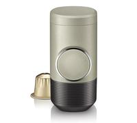 Self-Heating Electric Coffee Maker, Portable Espresso Machine, 18 Bar Manual Operation, Ideal for Camping, Hiking, Office Use