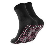 Self Heating Thermal Socks with Tourmaline Universal Size 4-10 Warm Socks for Winter Sports Hiking Skiing Home - Moisture Wicking Odor Resistant