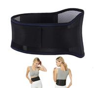 Self Heating Waist Back Support Belt for Middle-Aged and Elderly People Adjustable Back Support with Thermal Therapy, Posture Support Magnetic Belt Lower Back Brace(M)