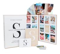 Self Imagined Vision Board Kit and Planner for Women and Men-Foldable Vision Board Book to Visualize, Inspire, and Quotes,Law of Attraction Booklet