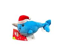 Self Import Agencies Christmas Dog Toy Whale for Holiday Play 36 X 14 Centimetres Blue