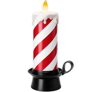 Self Import Agencies Christmas LED Candy Cane Candle Decoration for Holiday Display 15 X 12 X 29 Centimetres Multicolor