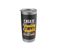 Self Improvement Design for Self Love - Create Habits Stainless Steel Insulated Tumbler