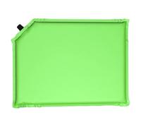 Self-inflating Seat Cushion, Portable Seat Pad, Compact Seat Mat, Stadium Cushion Made of Polyester for Car And Sporting Events, Green