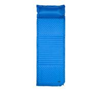 Self-inflating sleeping bag with right opening and pillow NILS Camp NC4001 Bleu 190x63x3,8 cm