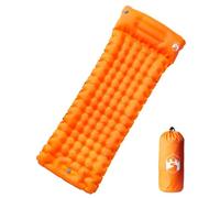 Self-Inflating Sleeping Mat with Cushion, 200 x 75 x 10.5 cm, 40D Nylon TPU Coated, Ultralight, Waterproof, Foldable, Compact for Camping, Hiking, Outdoor, Trekking, Travel, Festival, Bivouac