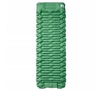 Self-Inflating Sleeping Mat with Cushion, Green, 193 x 66 x 6 cm, Made of 40D Nylon, Waterproof, Ultralight, Foldable, Compact for Camping, Hiking, Outdoor, Sleep