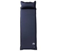 Self-Inflating Sleeping Mat with Cushion, Grey, Ultralight, Waterproof, 195 x 64 x 4.5 cm, Compact Foldable, Insulating for Camping, Hiking, Outdoor, Trekking, Travel, Festival, Backpack