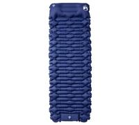Self-Inflating Sleeping Mat with Cushion, Navy Blue, 193 x 66 x 6 cm, 40D Nylon, Waterproof, Ultralight and Compact, Ideal for Camping, Outdoor, Trekking, Hiking, Festival, Backpacking