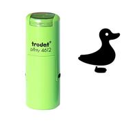 Self Inking Duck Stamp - Mallard Duck Rubber Stamp for Journaling, Scrapbooking, Card Making, and Classroom Use - Refillable & Mess-Free Animal Stamp for Teachers, Kids, and Bird Lovers
