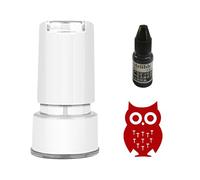 Self Inking Golf Ball Marking Tool - 5ml Reusable Marker, Effortless Fast Drying Waterproof Stamp, Small Lightweight Easy Carry, Quick Identification Printing Design | for Sports Father Golfer