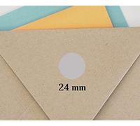 Self Inking Round Rubber Stamp Custom Mini Monogram/Logo COLOP Stamper 24 mm