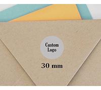 Self Inking Round Rubber Stamp Custom Monogram/Logo COLOP Stamper 30 mm / 3 cm