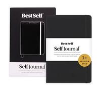 Self Journal by BestSelf - Undated 13-Week Planning, Productivity and Positivity System for Max Achievement and Goal Success - Track Gratitude, Habits and Goals Daily and Weekly (Black)