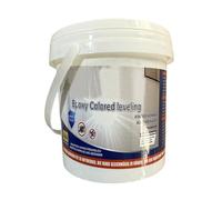 Self Leveling Epoxy Coating - High Gloss Floor Paint, Marble Effect Finish | Water Based Slip Resistant Mix for Tile Bathtub Outdoor House Countertop Sand Use