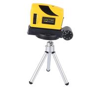 Self-Leveling Tripod Level, High Visibility Red Beam, Automatic Indoor Marking, 360-Degree Rotating Functions, 16.5 Ft Cross Line Leveler for Floor Tile, Construction, and Home Ren