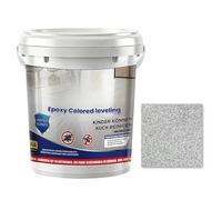 Self Levelling Epoxy Sand Floor Paint, 500ml Quick Drying, Waterproof, Non-Slip, Wear-Resistant, High Gloss Marble Effect Coating, For Indoor Outdoor Garage Concrete Building House Home Dorm Apartment
