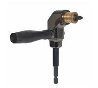 Self-Locking 90 Degree Screwdriver Holder Drive Bit Extension Electric Screw Driver Hand Tools for Workshop Bit Holder Power Drill Accessory Versatile Screwdriver Angled Tool