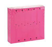 Self Locking Arrow Key Tags 1,000 Per Pack Size 4 1/2" x 3/4", Plastic Car Key Labels Arrow ID Tag, Self Lock Key Identifiers Car Dealer Supplies, Office Automotive Shop (Rosy)