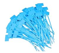 Self-Locking Cable Mark Ties, Cable Labels Multicolor 100-500 PCS(Blue,200PCS)