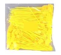 Self-Locking Cable Mark Ties, Self-Locking Cable Labels Multicolor 100-200 PCS(Yellow,200PCS)
