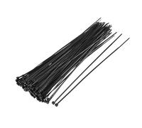 Self-locking cable ties, Heavy Duty Self-Locking Nylon Cable Ties, Weatherproof Zip for Electrical Industrial Home Use 250/500pcs(8x500mm)