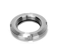 Self Locking Carbon Steel Locknut M30 x 1.5mm Thread for Tightening The Bearing On The Locating Shaft, with Any Fine Adjustment