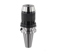 Self Locking Electroplated Drill Chuck Holder Suitable for BT30 and BT40 Models, Enhanced Stability and Fast Bit Change Capability (BT40-APU16)