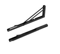 Self Locking Foldable Hinges,Table Leg Brackets Wall Mounted Triangle Folding Shelf Bracket Pack of 2 Multicolor 39.2x13.3x1.9cm