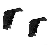 Self Locking Folding Hinge for Furniture with 90 Degree Secure Positioning and Complete 180 Degree Opening Featuring Smooth Folding Mechanism and Rust Protection (A)