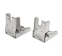 Self Locking Folding Hinge Set of 4, 90 Degree Metal Hinges for Robust Furniture Solutions, Great for DIY Projects and Space Optimization