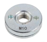 Self-Locking for m10 Upper Pressure Plate for Angle Grinder, Quick Release Flange Nut Enables Tool-Free Disc Changes, Robust Carbon Steel Construction