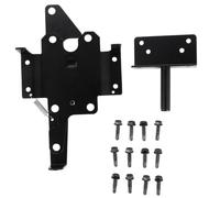 Self-Locking Gate Latch Heavy Duty Iron for Wood Doors