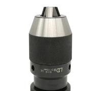 Self-Locking Keyless Drill Bit Chuck - Compatible with B10 B12 B16 B18 B22, MTA MTB R8 C20, 1-13mm Range(JT1(0.-6mm))