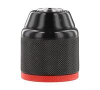 Self-Locking Keyless Drill Chuck 0.8-10mm with 3/8-24UNF Thread Compatible with Electric Drills for Metal Wood Working