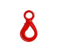 Self Locking Lifting Hook Heavy Duty Rigging Crane Eye Hook Industrial Crane Hoist Rigging Hook for Weight Lifting and Ship Construction(15t load)