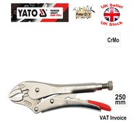 SELF LOCKING MOLE PLIERS Garage Welding 125/180/250mm YATO YT-2449/2450/2451