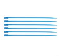 Self locking Nylon Straps, 100PCS for Effective Wire Management Solutions (blue 100PCS)